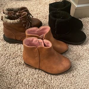 Toddler girl boot lot